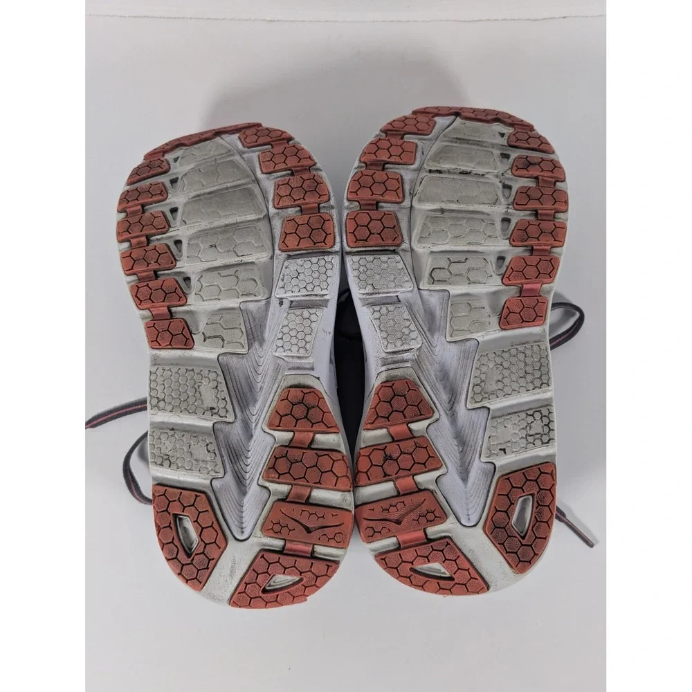 Hoka One One Gaviota 2 Womens 6.5 Running Shoes Gray Pink 1099630 DSLN Stability